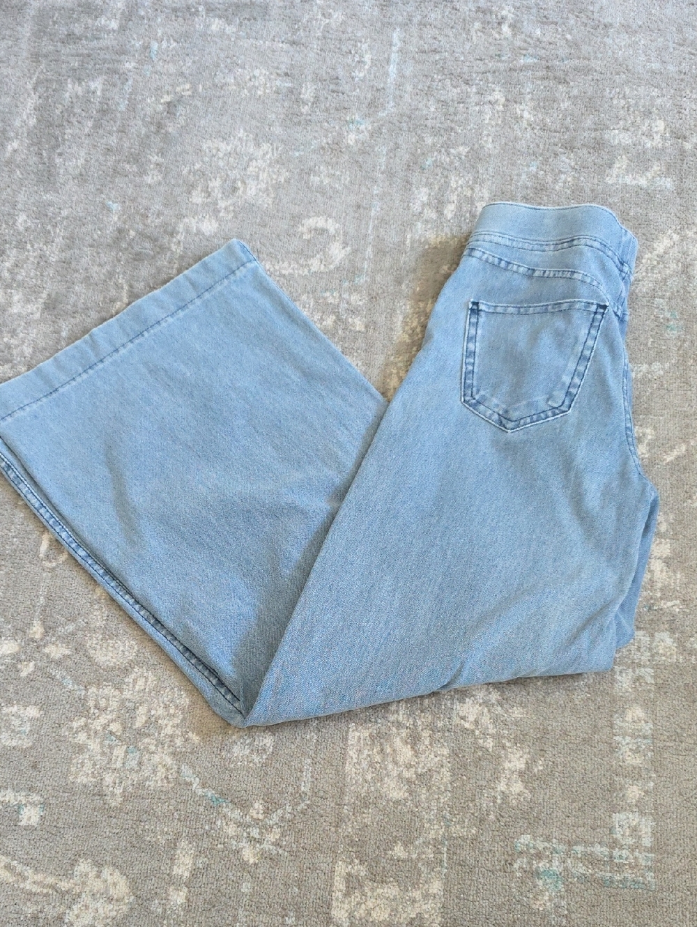 H&M Light Blue Girls Jeans - Wide Leg / Size 10